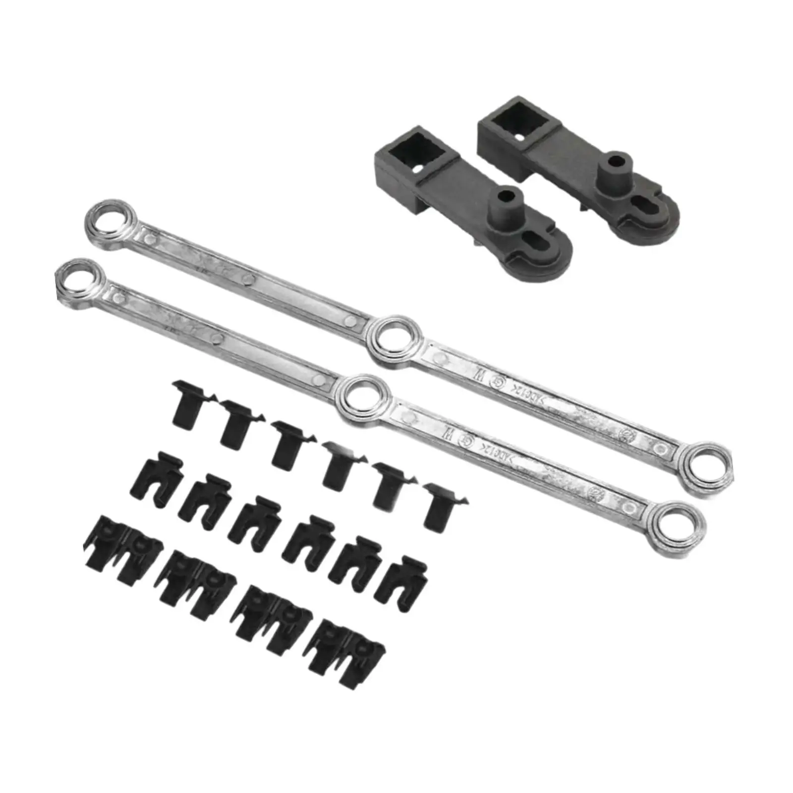 Car Intake Rods Air Intake Inlet Connecting Rods Repair Kit Metal for Mercedes Benz W203 C Class W209 CLK OM642