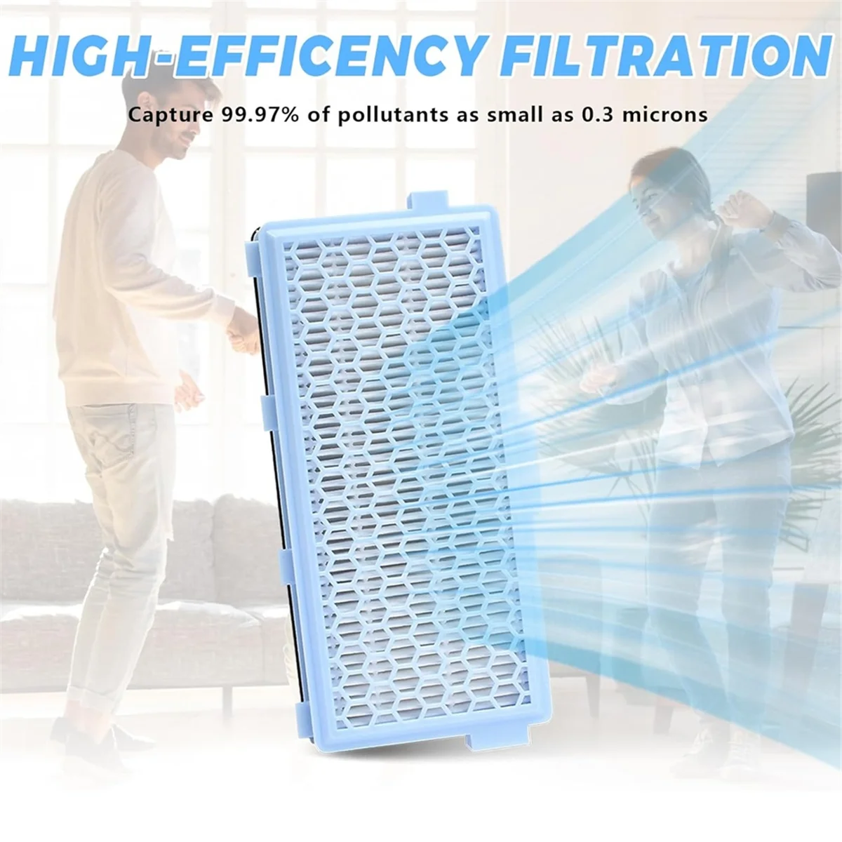 Filtro A58E para Miele Compact C1 e C2, peças completas de aspirador de pó C2 e C3, S8340, S4000, S5000, S6000, S8000