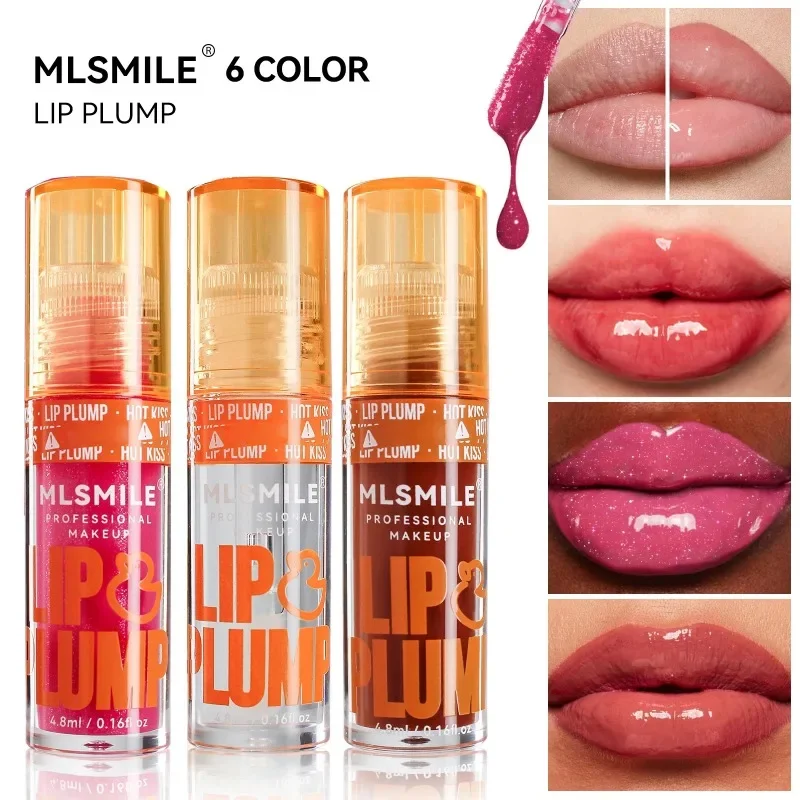 Mirror Pearl Lip Gloss Shine Glitter Moisturizing Lip Oil Sexy Red Long Lasting Plumping Lipstick Lip Tint Korea Makeup Cosmetic