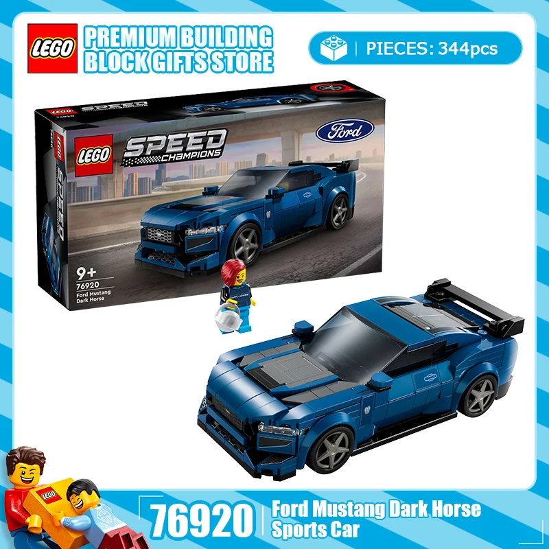 

LEGO Строительные блоки Super Racing Series 76920 76922 76924 76925 Ford Спортивный автомобиль Строительные блоки Игрушка-головоломка Строительный подарок