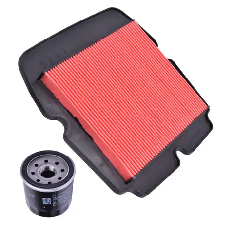Air Filter 17210-MCA-003 Oil Filter Kit for Honda GL 1800 Gold Wing Deluxe 2013-2015 GL1800B F6B F6C Gold Wing 2013 2014