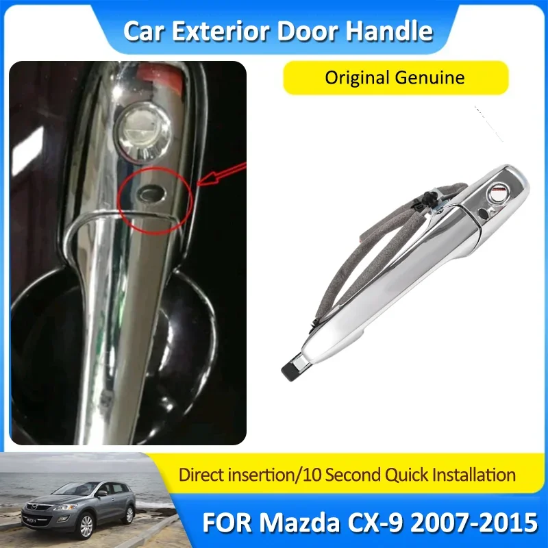 

for Mazda CX-9 CX9 CX 9 TB 2007~2015 Front Rear Left Right Outside Handle Exterior Door Handles Car Accessories