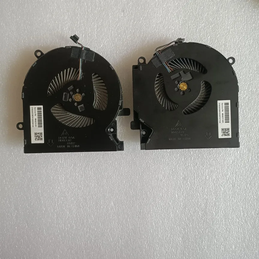 Original 5V 12V CPU GPU Cooler Fan for OMEN 15-EK 15-EN TPN-Q238 TPN-Q236 Laptop Cooling Radiator Repair M04215-001 M04216-001