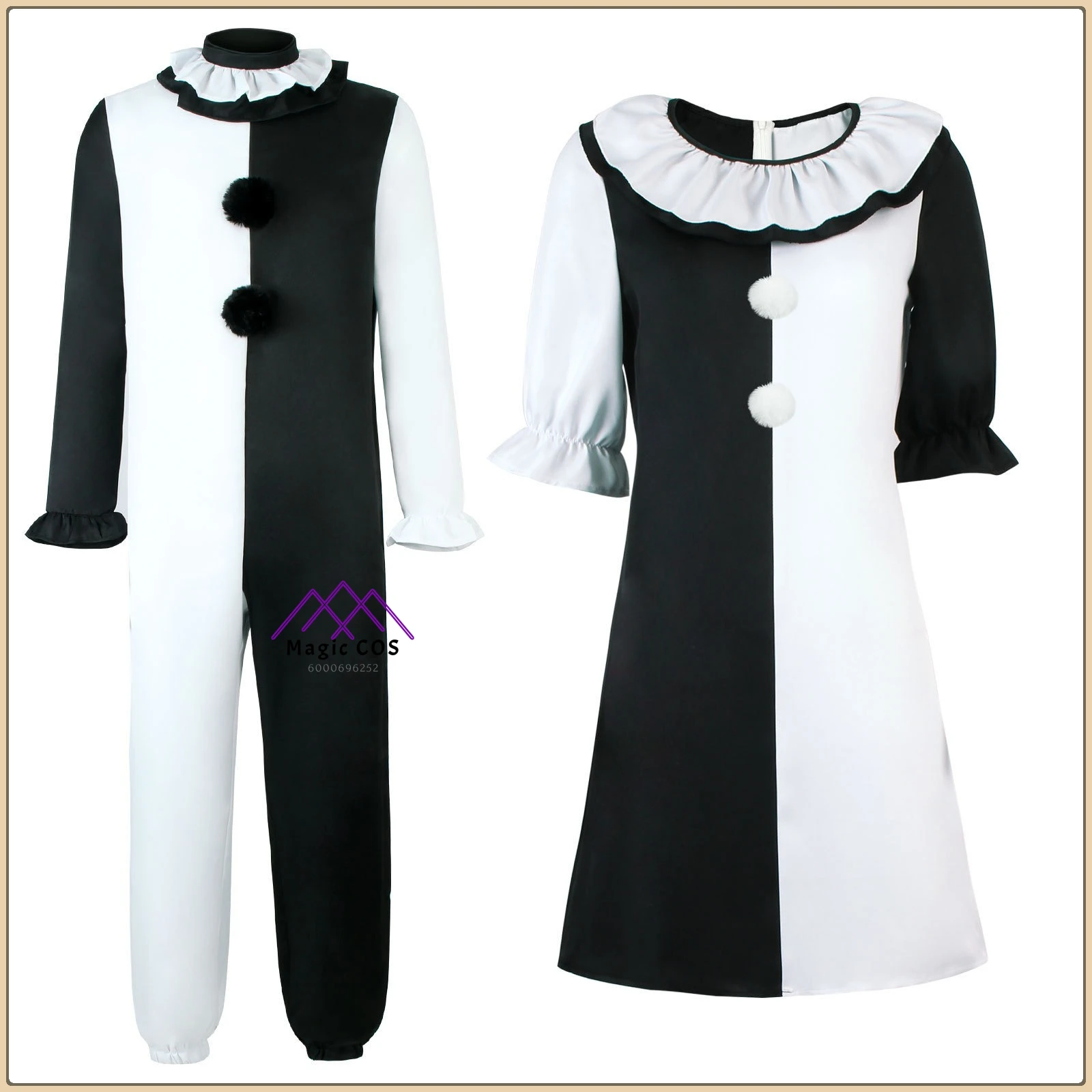 

Movie Joker Role Playing Costume Wig + Classic Bodysuit + Belt + Gloves Full Set Men's Cosplay Costume for Halloween Party Suit