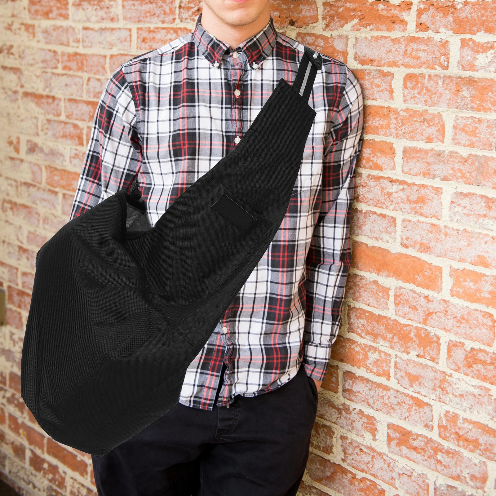 

Oxford Cloth Pet Dog Cat Carrier Bag Size L 3110x1575 Adjustable Strap Safe Hook Breathable Comfortable Pet Carrier Bag