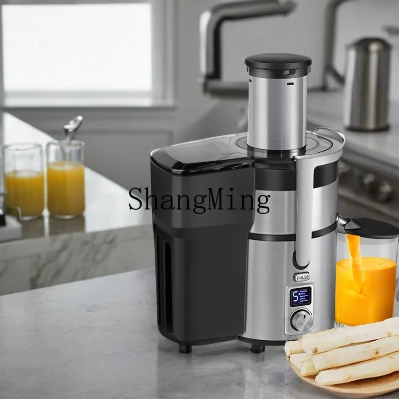 

LXY commercial automatic juicer large diameter non-cutting whole slag juice separation machine