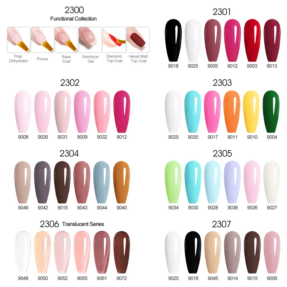 9 ml CANNI Gel-Nagellack, HEMA-FREI, TPO-FREI, runder Pinsel, wunderschöne Farbe, Soak Off UV-LED, semi-permanenter Gel-Lack, Winternägel – Detail 8