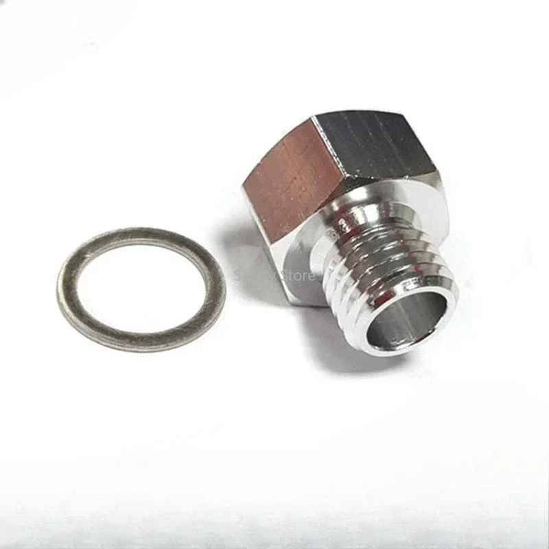 

1 шт. Подходит для двигателей серии LS, адаптер давления автомобильного масла, переходник M12 * 1.5 на 1/8NPT