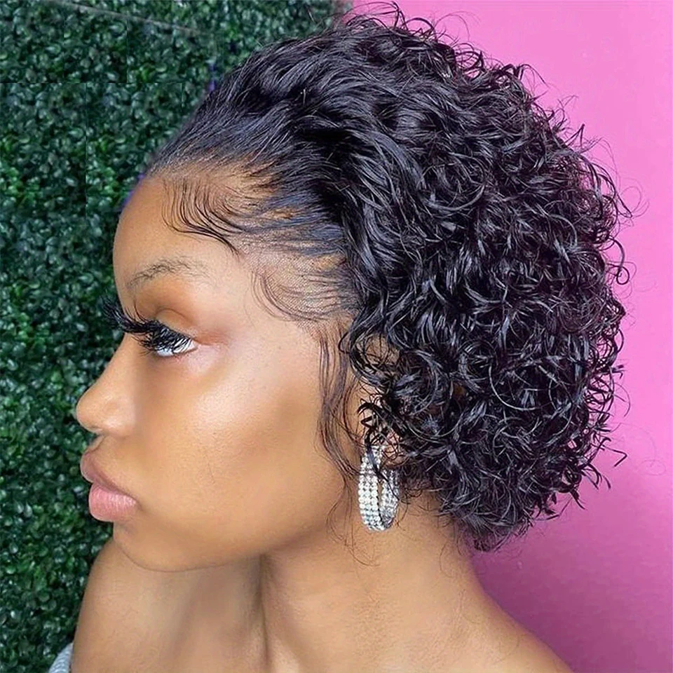 Pixie Curly 100% Hu… - image
