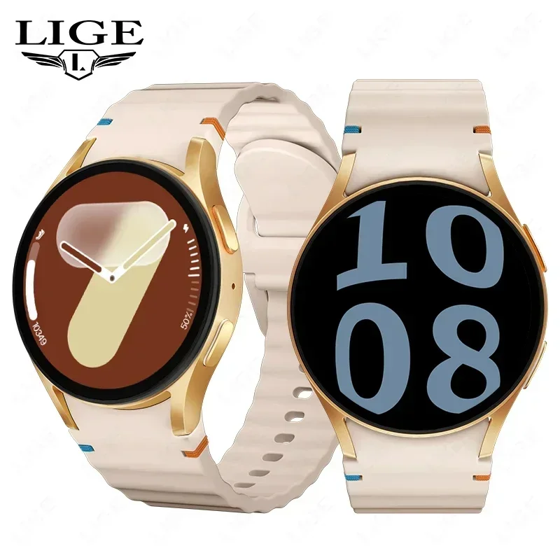 

LIGE New Smart Watch 7 Women's Sports Fitness Tracker Bracelet Health Monitor Call SMS Smart Reminder Smartwatch For Android ios