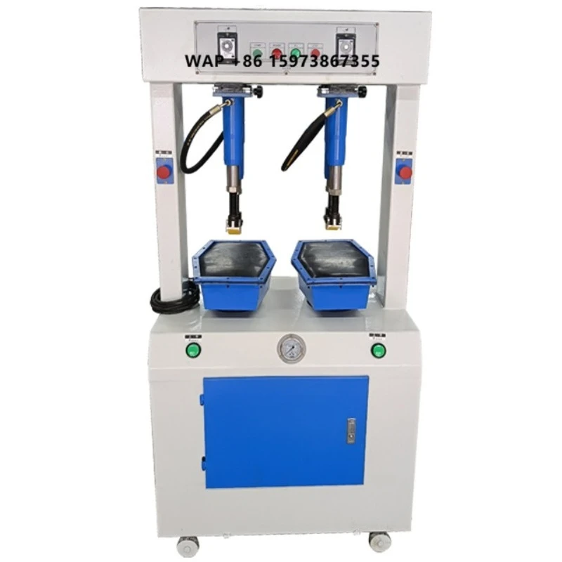 Hydraulic Double Head High Speed Leather Sole Pressing Machine Semi-Automatic Shoe Making Machine Sport Machine