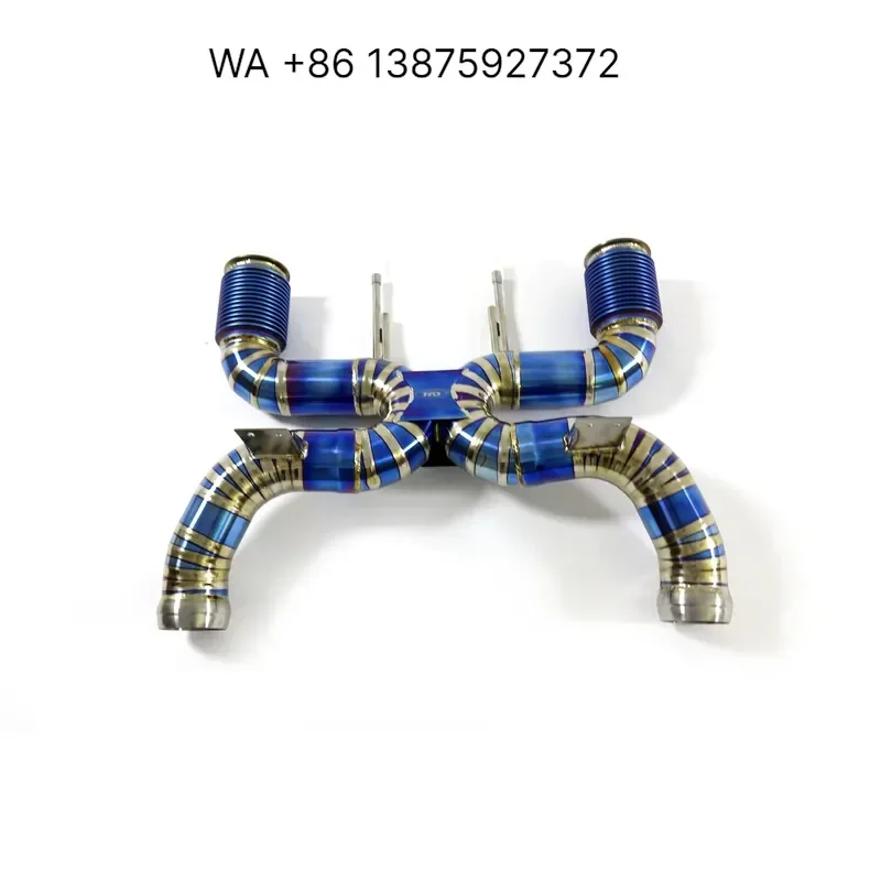 Wmwmnu Catback Exhaust System for 720S 4.0T Stock Titanium Pipes Without Valves Auto Performance Parts Hot Sale