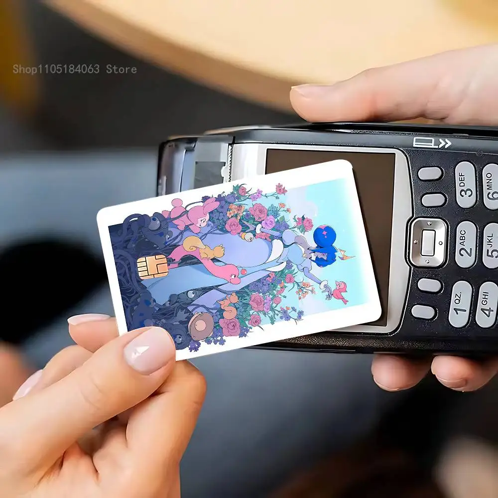 K-Nights of G-GuinevereS ملصقات الائتمان فيزا الخصم البنك بطاقة الشحن حافلة مترو ملصق مضاد للمياه ملصق الديكور