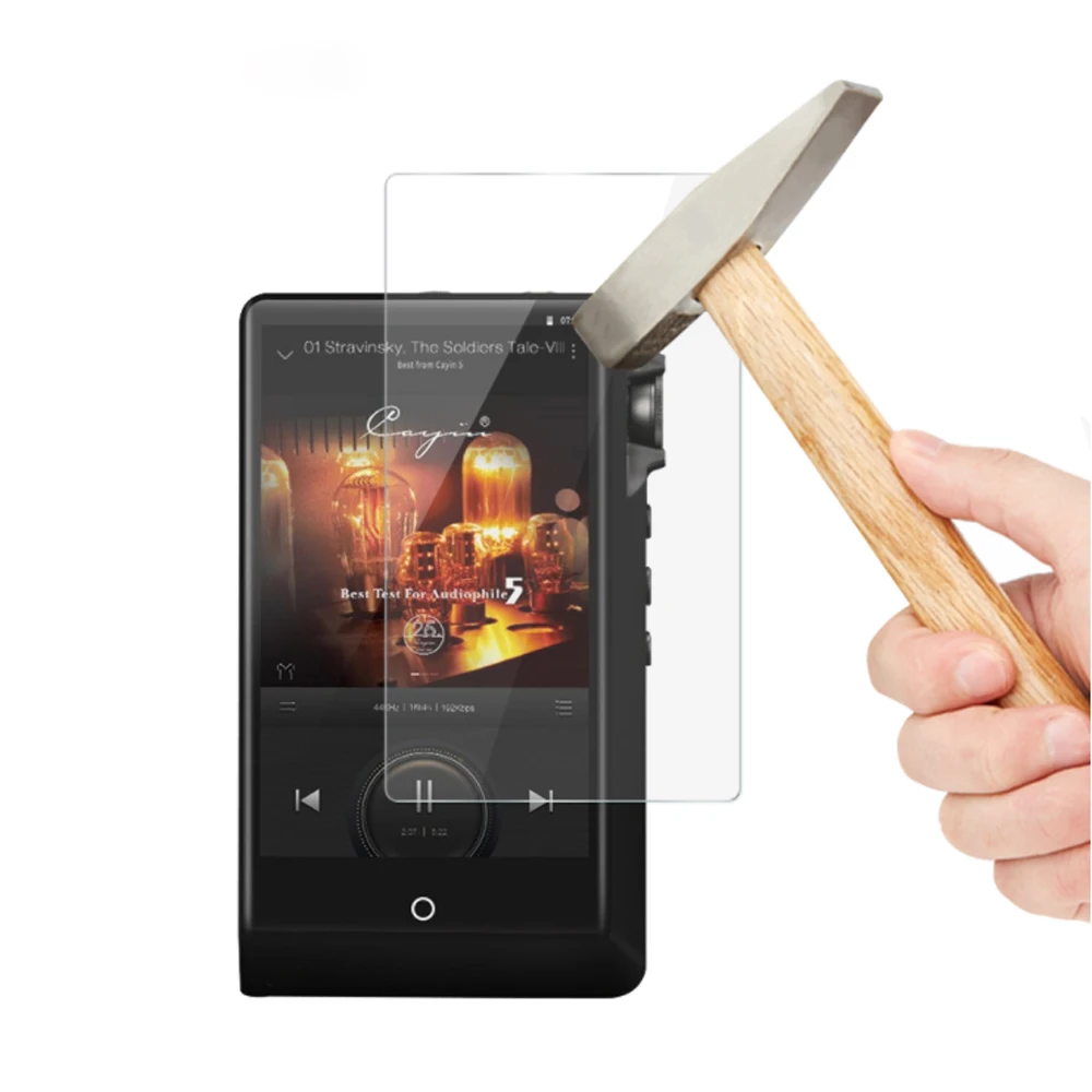High Definition Premium Protective Scratch-Proof Tempered Glass Screen Protector Film for Cayin N7 N6ii N6 MK2