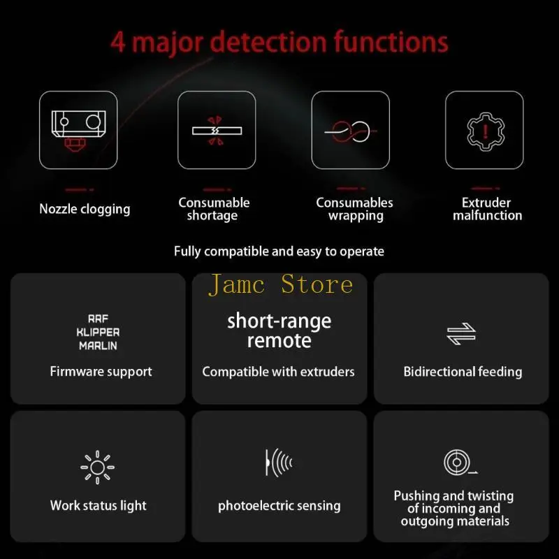 LX0B Intelligent ABS Substance Detection Transducer With Live Error Warning For 3D Printing Machine DIY Improve