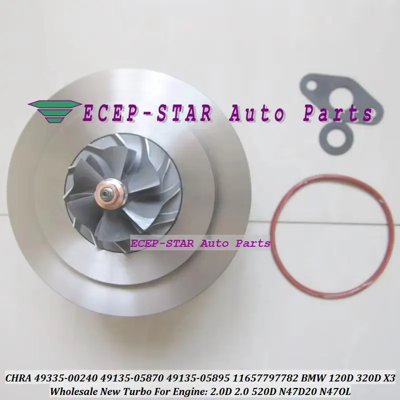 Turbo CHRA 49335-00220 49335-00441 49335-00420 49135-05840 TF035 49490-93501 49135-05850 49335-00430 850689301 For BMW N47D20