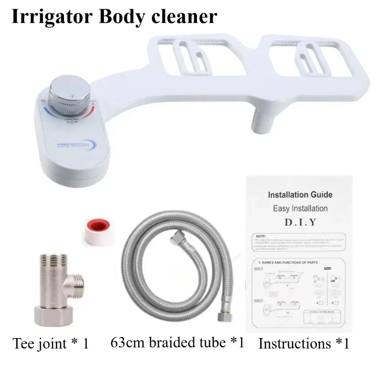 

Бытовая отключенная интеллектуальная простая крышка для унитаза, мытье в сборе, чистый корпус, одинарный холодный двойной спрей, простая установка