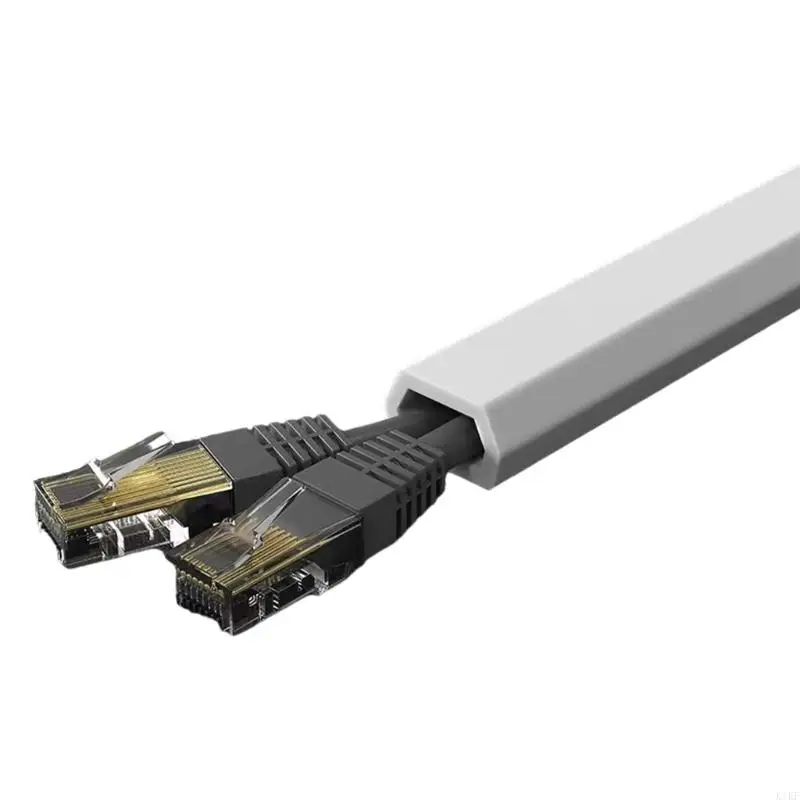 PVC Câble Management Cover Cord Cordon Corloge fil Corloge pour le bureau à domicile 100 K1KF