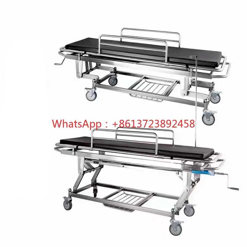 

Factory Wholesale Emergency stretcher trolley for hospital emergency room Stretcher car medical trolley cart