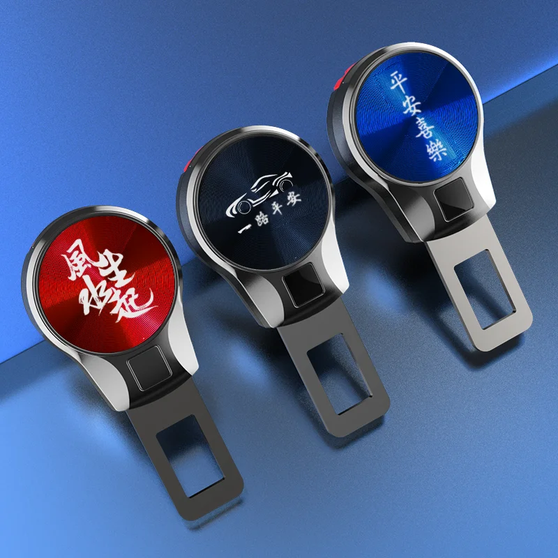 لمازدا السيارات مقعد حزام موسع سبائك الزنك التوصيل CD الملمس نموذج كامل العام اكسسوارات السيارات مجوهرات السيارات #5