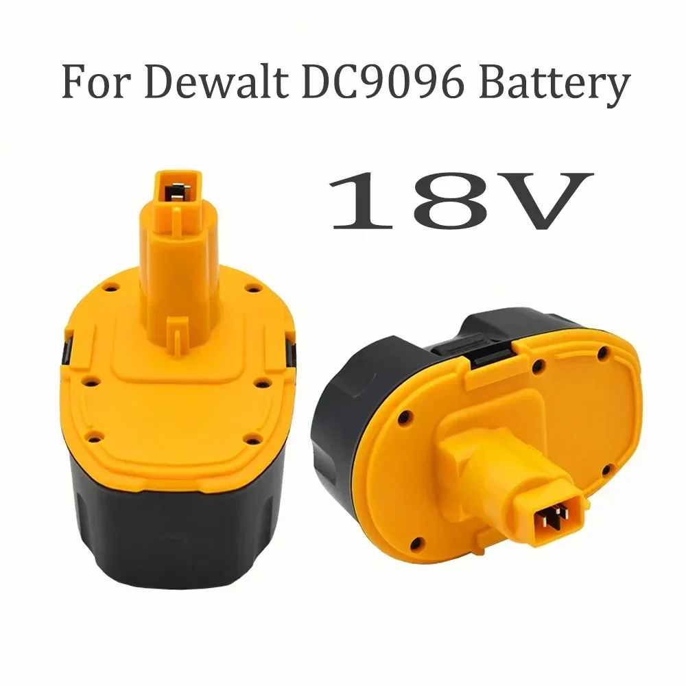 Ferramenta elétrica dc9096 18v 9800mah ni-mh para dewalt dc9096 de9039 de9095 dw9098 de9503 dw9096 bateria de substituição