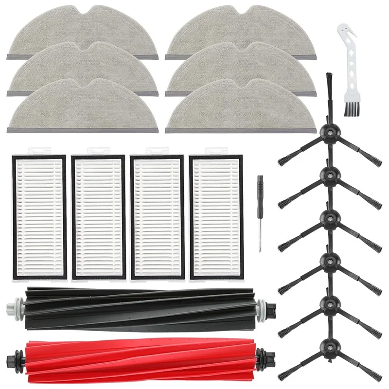 

Ограниченная серия: Оригинальные запчасти для роботов-пылесосов Roborock Q5 Pro / Q5 Pro+ / Q8 Max / Q8 Max+ – основная и боковые щетки, HEPA-фильтры, салфетки для влажной уборки, мешки для сбора пыли.