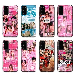 Kpop G-GIDLE I FEEL Beautiful Phone Case For Samsung S 9 10 20 21 22 23 30 23plus lite Ultra FE S10lite Fundas