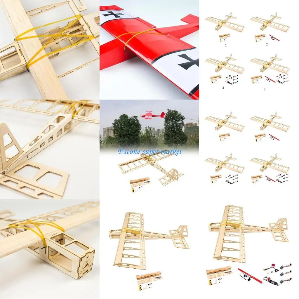 

090B 3D Puzzle Electric Plane Model for Adult for Developing Handicraft Skills