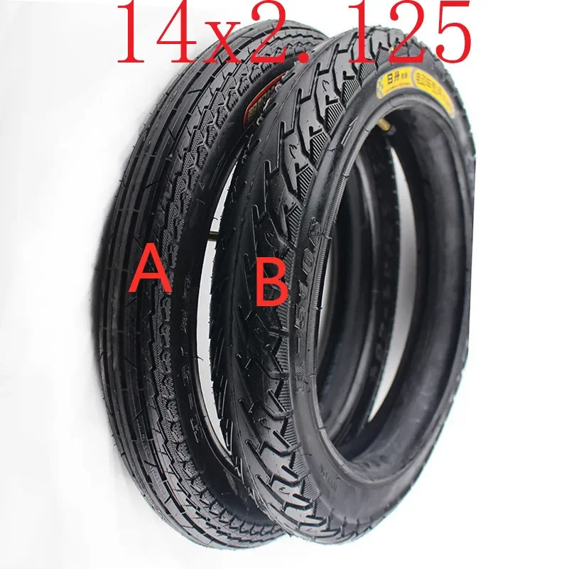 Free Shipping newest Multi-style Various Patterns 14x2.125 54-254 Tire Inner Tyre and Outer Tyre Fits Many Gas Electric Scooter