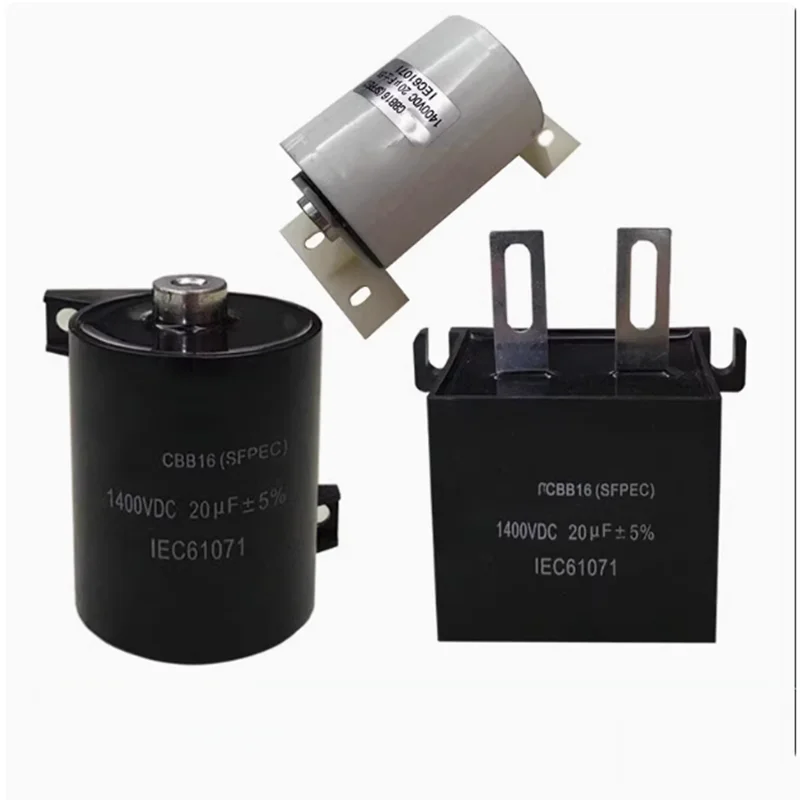 

1PCS CBB16 DC filtering Welding machine cutter capacitor 500V 800V 1200V 1250V1400V20/30/40/50/60/100/120/200/4/5/6UF