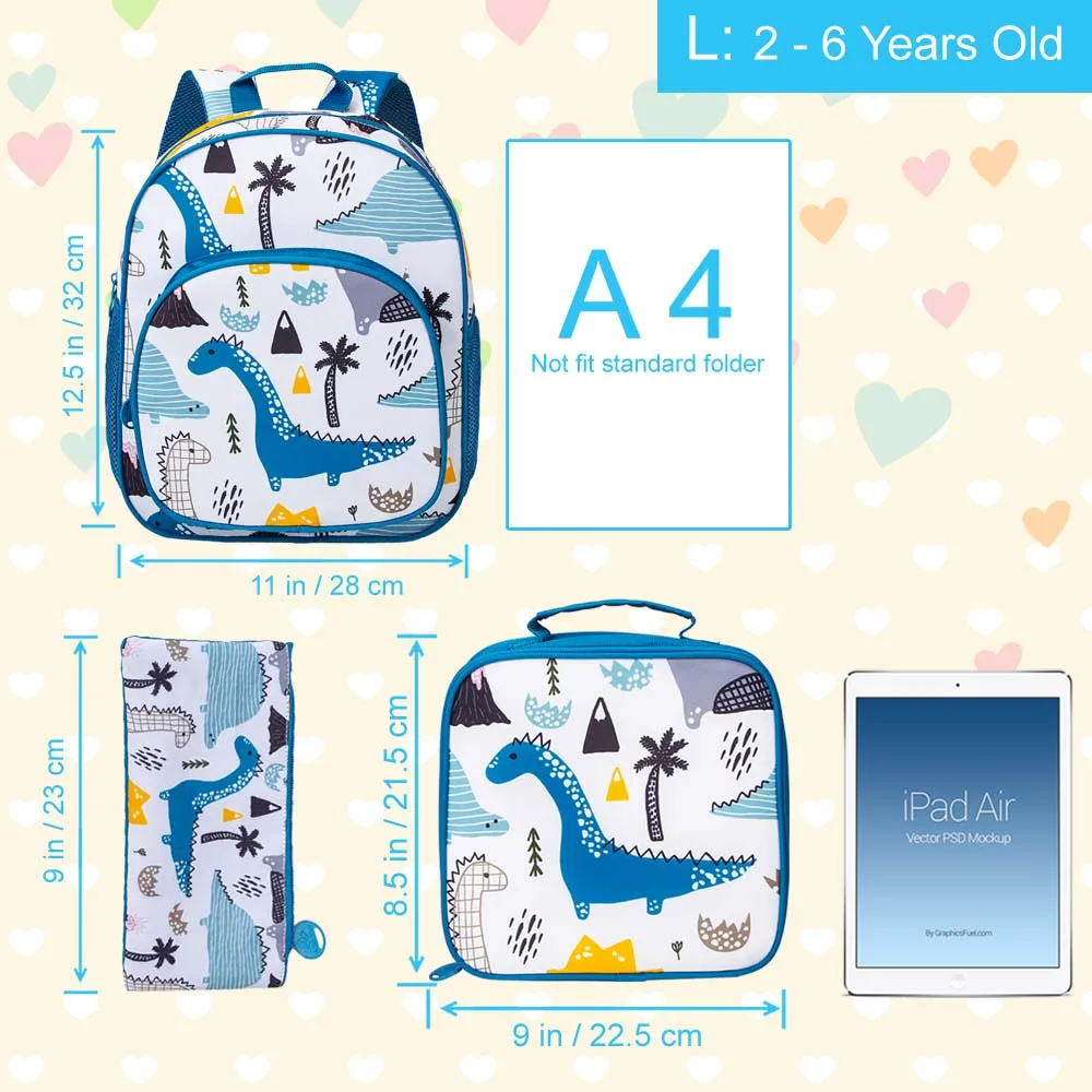 Toddler Backpack for Girls and Boys, Kids Preschool Bookbag