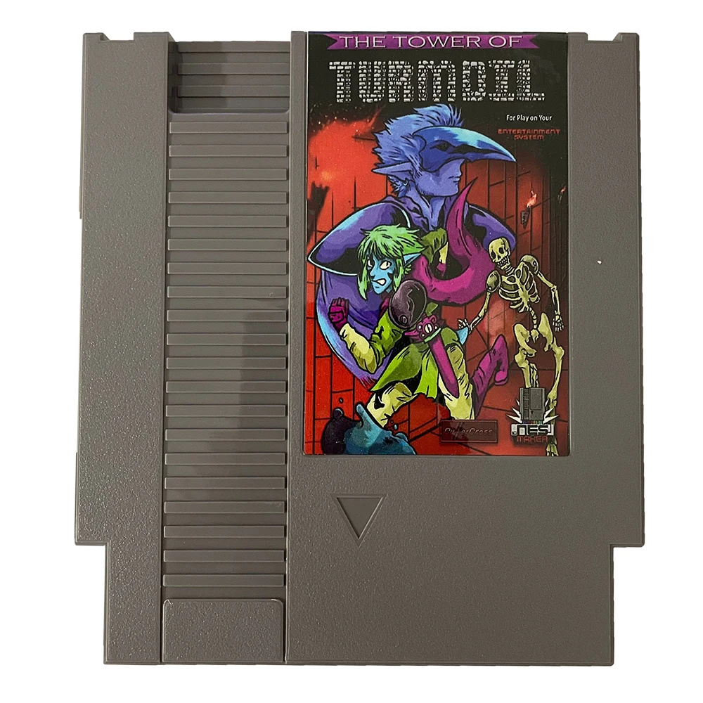 The Tower of Turmoil - NES 게임 콘솔용 8비트 NES 게임 카트리지