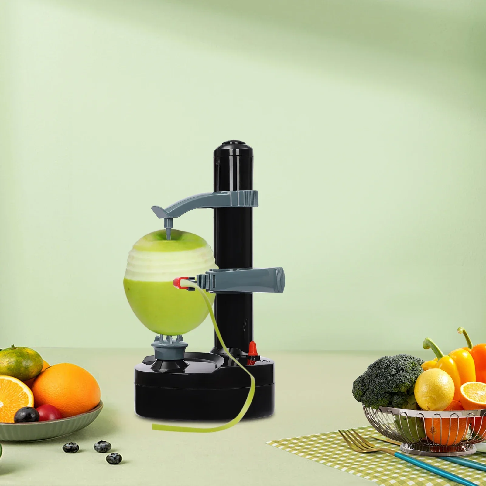 

Electric Potato Peeler,Automatic Fruit Peeler,Kitchen Fruite Veg Fast-Peeling Machien Portable Peeler Fruit Peeling Tool