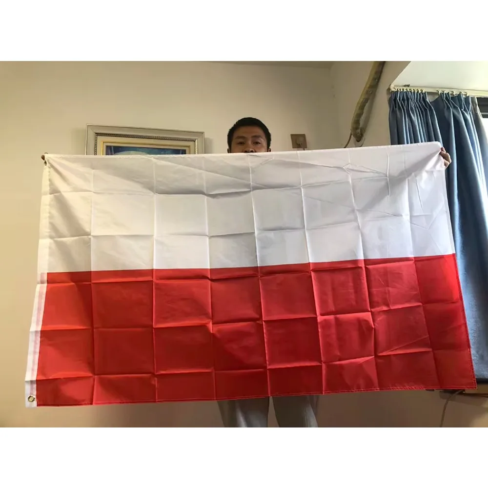 90x150 CM Thuringia Pl Pol Poland Flag For Decoration