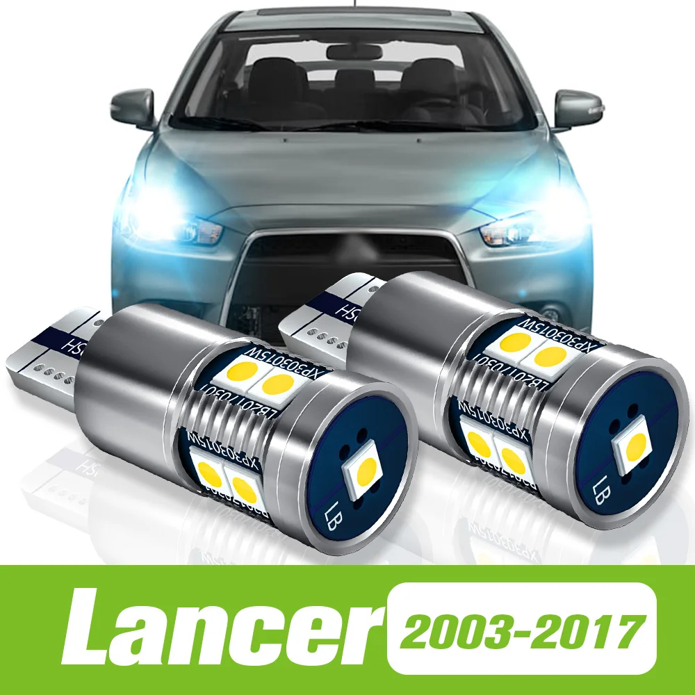 

2 шт., светодиодные лампы для Mitsubishi Lancer 2003-2017