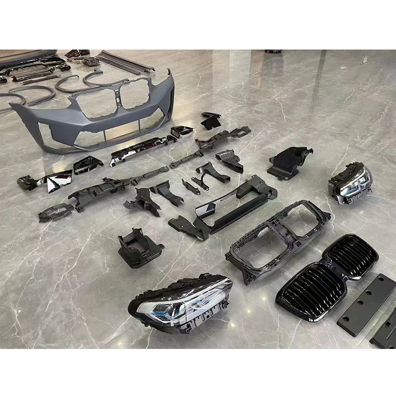 STLF High Quality for BMWs X3 G01 Body Kits Old to New X3M Car Bumper Front and Rear Bumper Tail Lights Grill