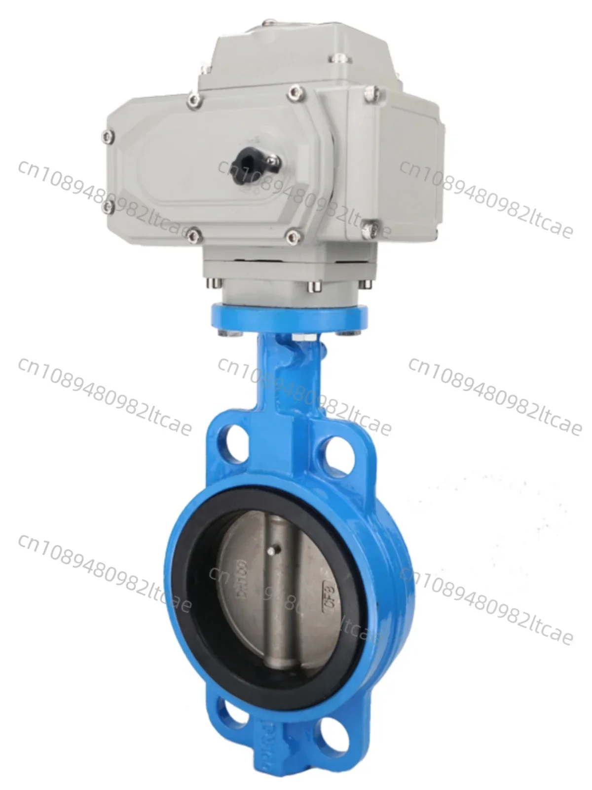 

Electric Butterfly Valve D971X-16/10Q Wafer Flange Stainless Steel Ductile Iron Control Valve Door Panel DN40-500