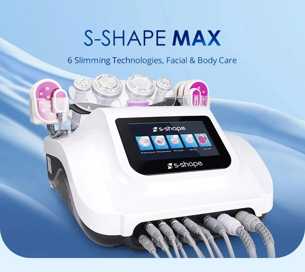 

2024 Cavitation Vacuum Lipolaser Body Weight Loss RF Radio Frequency Face Lifting Slimming Beauty Machine Shape-Max