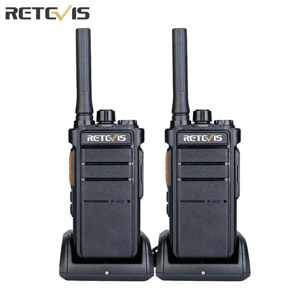 Retevis RB626 Walkie Talkie Mocne 3W Dalekiego Zasięgu Ładowanie USB-C Bateria 2000mAh Szyfrowanie Scrambler Radiotelefon Dwukierunkowy do Polowań