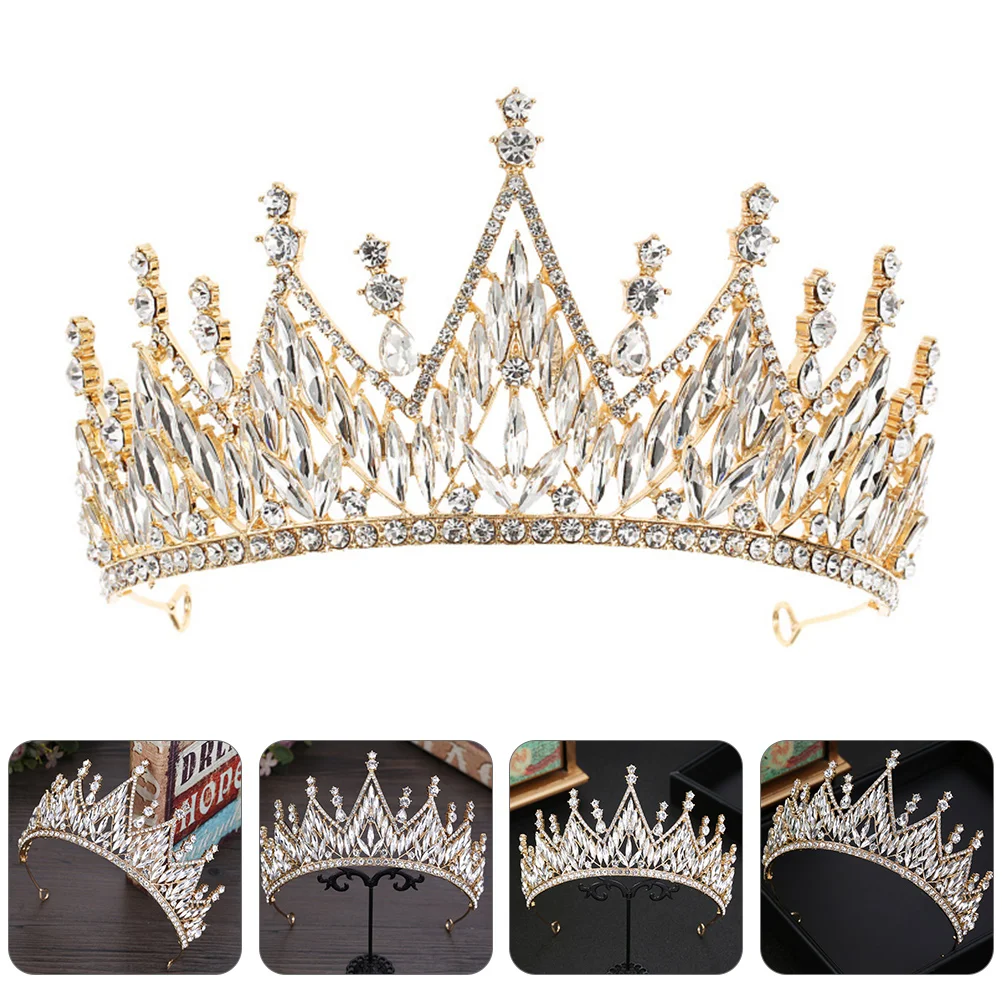 Couronne coiffure cheveux cerceau chapeaux diadème mode coiffure accessoire de mariée Durable pratique Unique