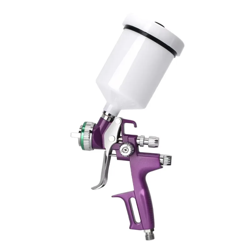 

Factory Direct HVLP Mini 1.3mm Automotive Air Gravity Feed Blower Sprayer Air Paint Nozzle Spray Gun Purple