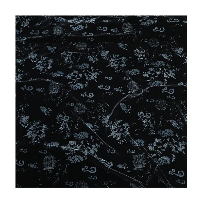 실크 레이저 엠보싱 원단 부드러운 의류 쿠션 드레스 댄스