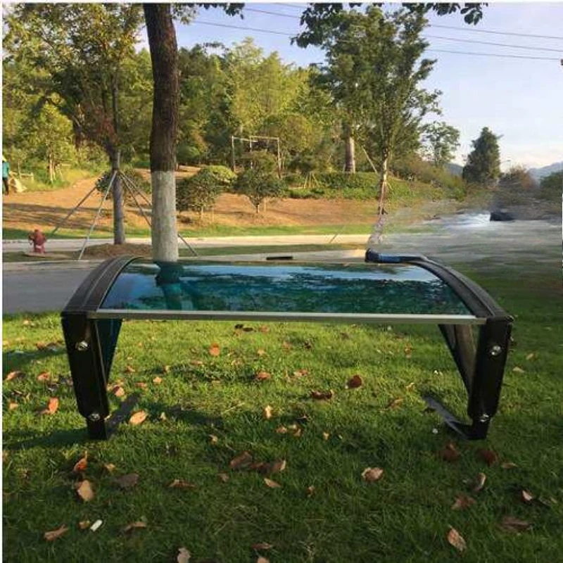 Robotic Lawn Mower Shelter PVC Canopy Outdoor UV Resistant Waterproof Sun Shade Cover for Charging Base