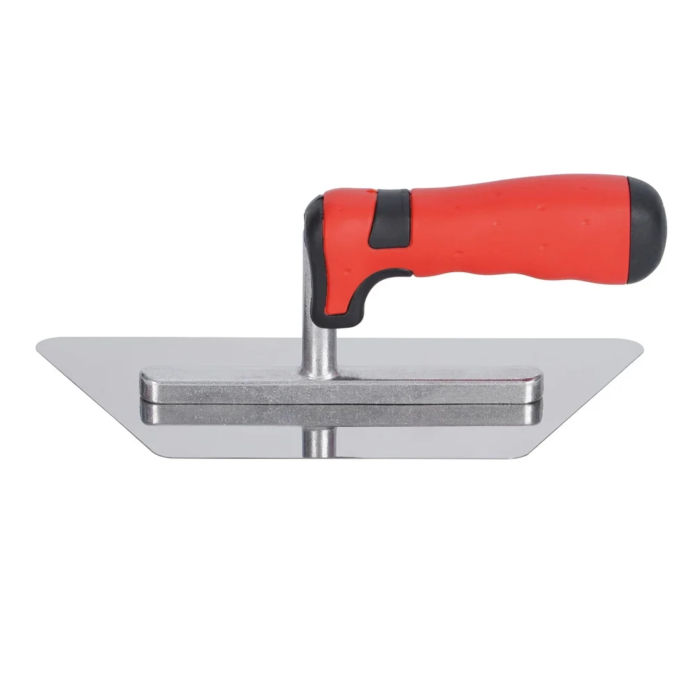 Silver Stainless Steel Spatula Tool Art Paint Scraper For Wall Plastering Smoothing Renovation Hand Trowel