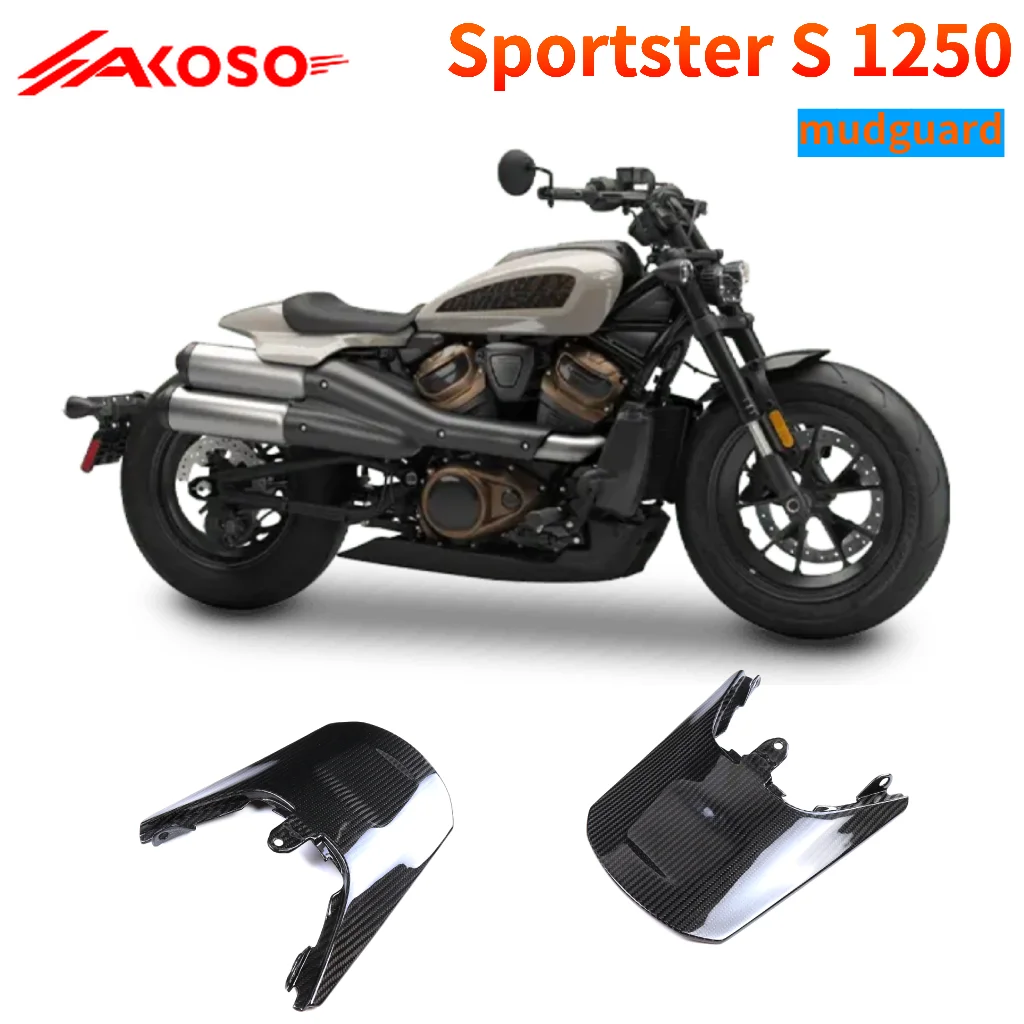 

AKOSO Motorcycle Mudguard for Harley Sportster S 1250 Exterior Modification Parts