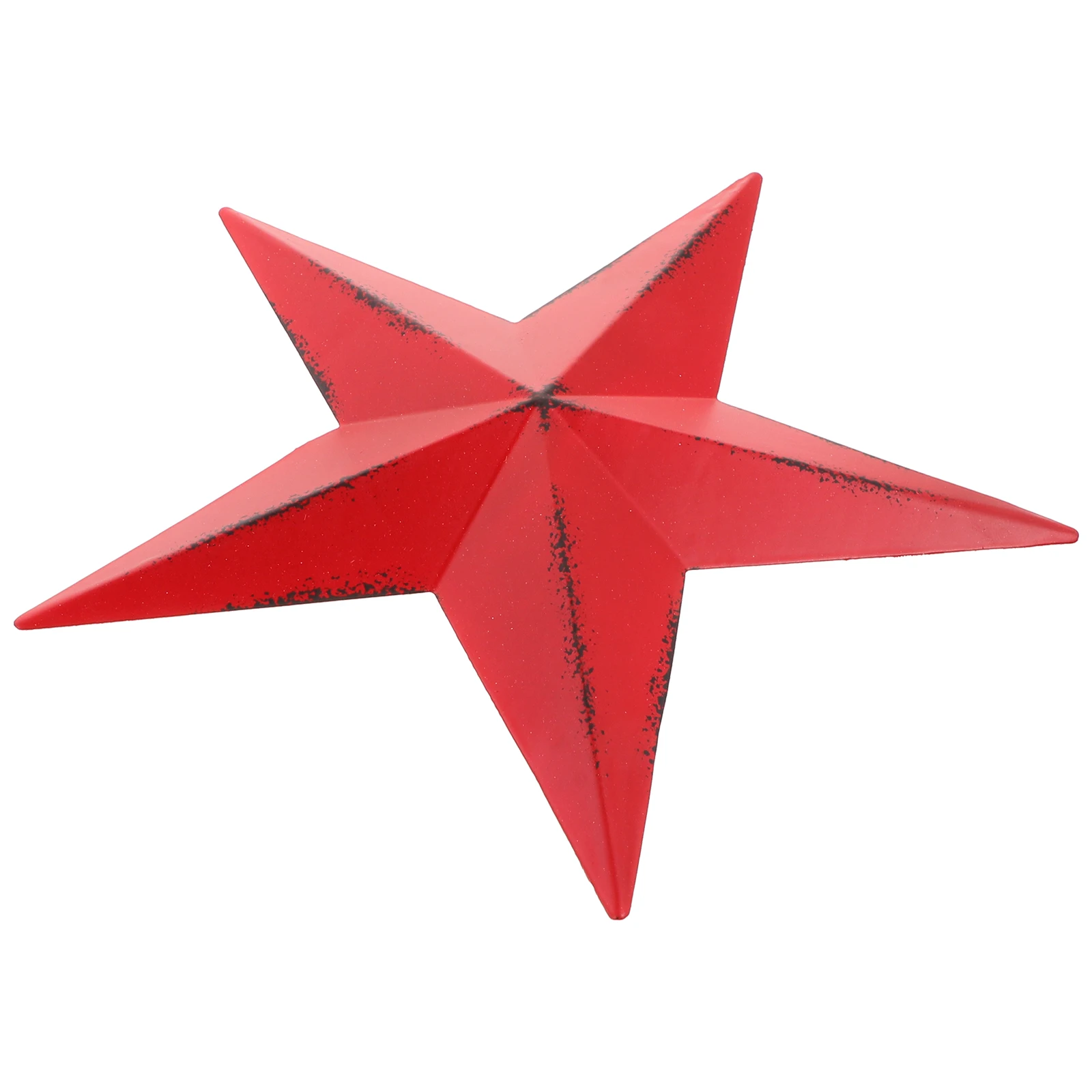 

Pentagram Ornament Medium Iron Hanging Home Garden Shop Iron Wall Hotel Bar Decor Decorative Star