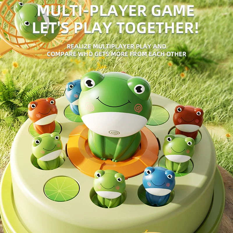 

Frog Pop Up Board Game for Kids 4-12,Family Games Toys ,Preschool Toys for Christmas Gifts for Toddler Toys for Boys and Girls