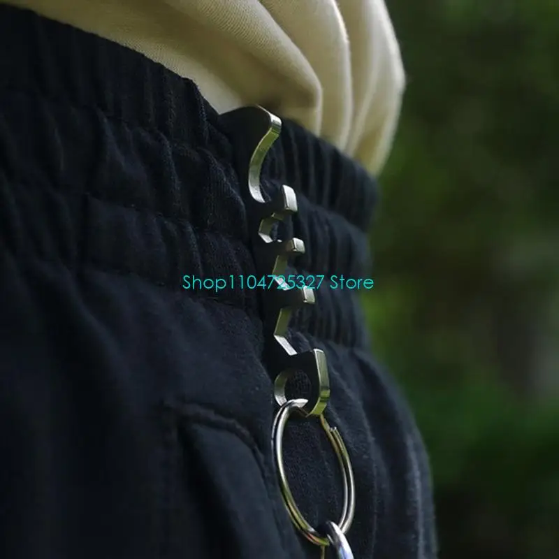 D8KF Ergonomic Clip 200kg Capacity Compactly Edcs Tool For Mountaineering Backpacking