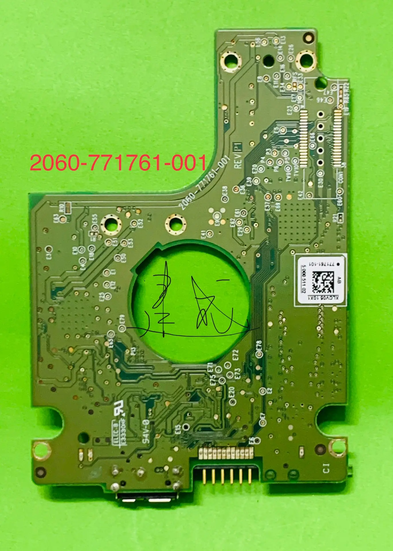 Placa de circuito PCB HDD 2060-771761-001 REV A/ 2060-771761-001 REV P1 para WD USB 3,0 Reparación de disco duro recuperación de datos