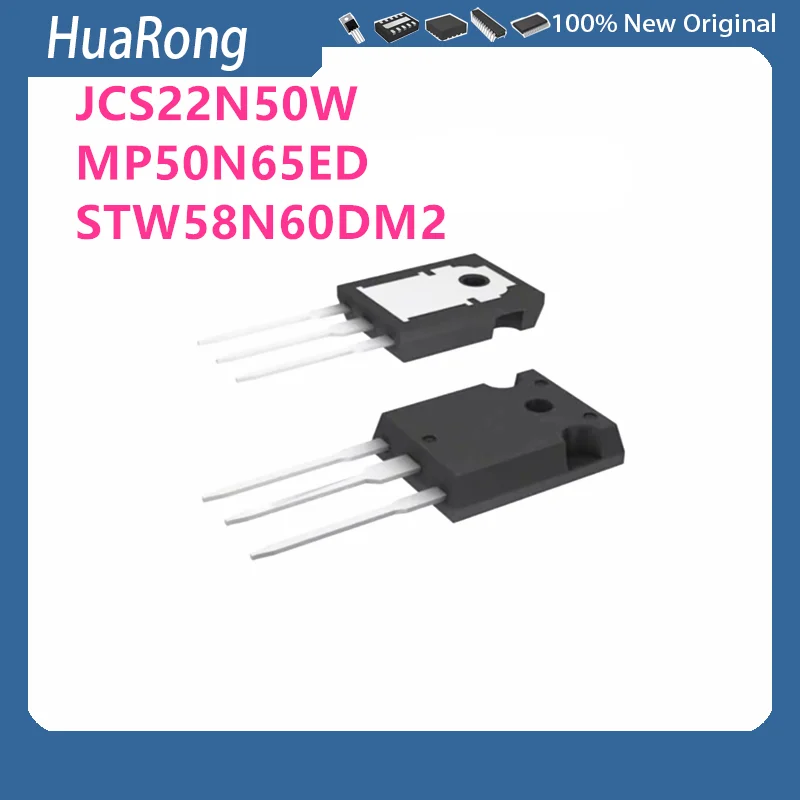 

10Pcs/Lot JCS22N50W JCS22N50 MP50N65ED MP50N65 58N60DM2 STW58N60DM2 TO-247